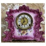 Porcelain Mantle Clock
