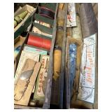 Vintage Packed Tackle Box