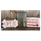 Painted Wood Signs