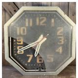 Art Deco Neon Wall Clock