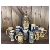 Decorative Steins