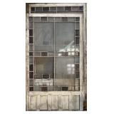 Massive Stained Glass Doors