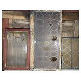 Three Stained Glass Windows