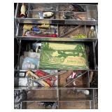 Vintage Tackle box and Tackle