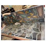 Two Stained Glass Panels