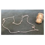 Gold Cameo Ring and Chain