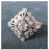 Gold and Platinum Ring