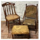Chairs and Stool