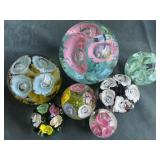 Floral Paperweights