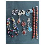 Sterling and Stone Jewelry