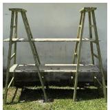 Bucket Bench Display