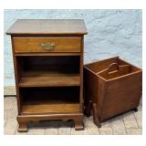 Stickley Stand and Magazine Rack