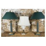 Three Table Lamps