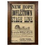 Stage Line Broadside