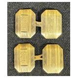 Gold Cufflinks