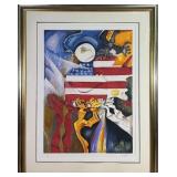 Alexandra Nechita Lithograph