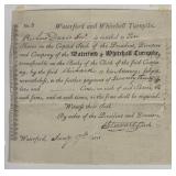 Early Turnpike Stock Certificate