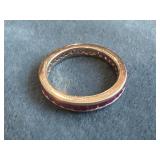 14k Gold and Ruby Ring