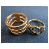 14k Resin Core Rings