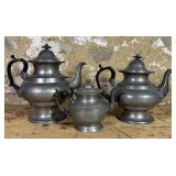 Pewter Teapots