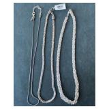 Sterling Silver Chains