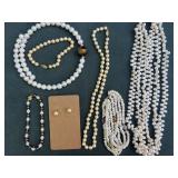 Pearl and Gold Jewelry