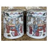 Chinese Lidded Jars