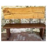 Live Edge Bench