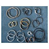 Sterling Hoop Earrings
