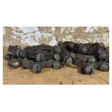 Two Antique Sleigh Bells