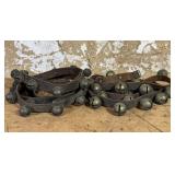 Two Antique Sleigh Bells