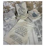 Vintage Grain and Feed Sacks