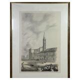 Luiciano Guarnieri Etching