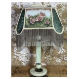Beaded Victorian Lamp