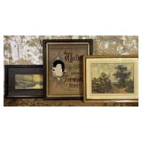 Prints and Needlework