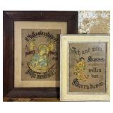 Two Needleworks