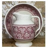 Wash Basin and Pitcher