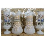 Frosted Glass Vases