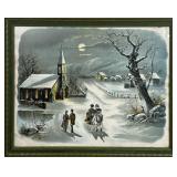 Winter Lithograph