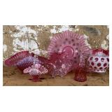 Fenton Cranberry Glass