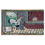 Amish Hooked Rug