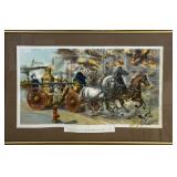 Fire Lithograph
