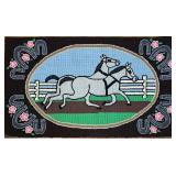 Amish Hooked Rug