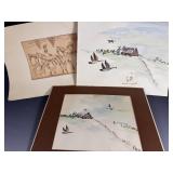 Unframed Artwork
