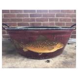 Large Painted Tub