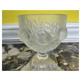 Lalique Elizabeth Vase