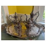 Plated Tea Service