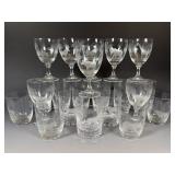 Queen Lace Glass and Stemware