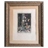 Chagall Signed Lithograph