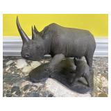 Carved Rhinoceros